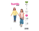 Schnittmuster burda kids - Shirt 9227